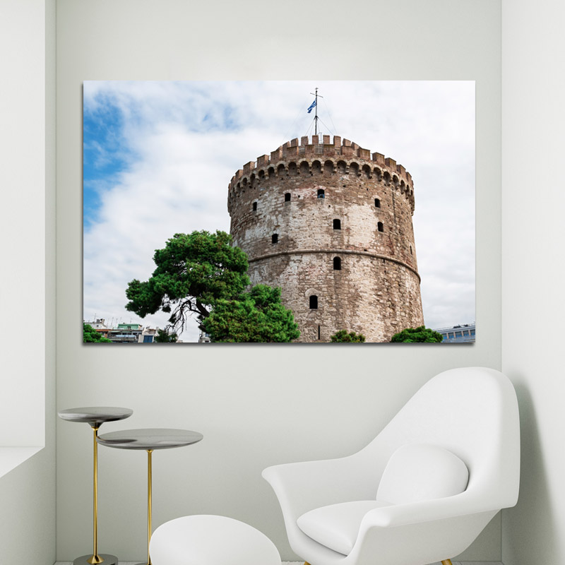 Πίνακας σε καμβά Λευκός Πύργος Θεσσαλονίκης 1